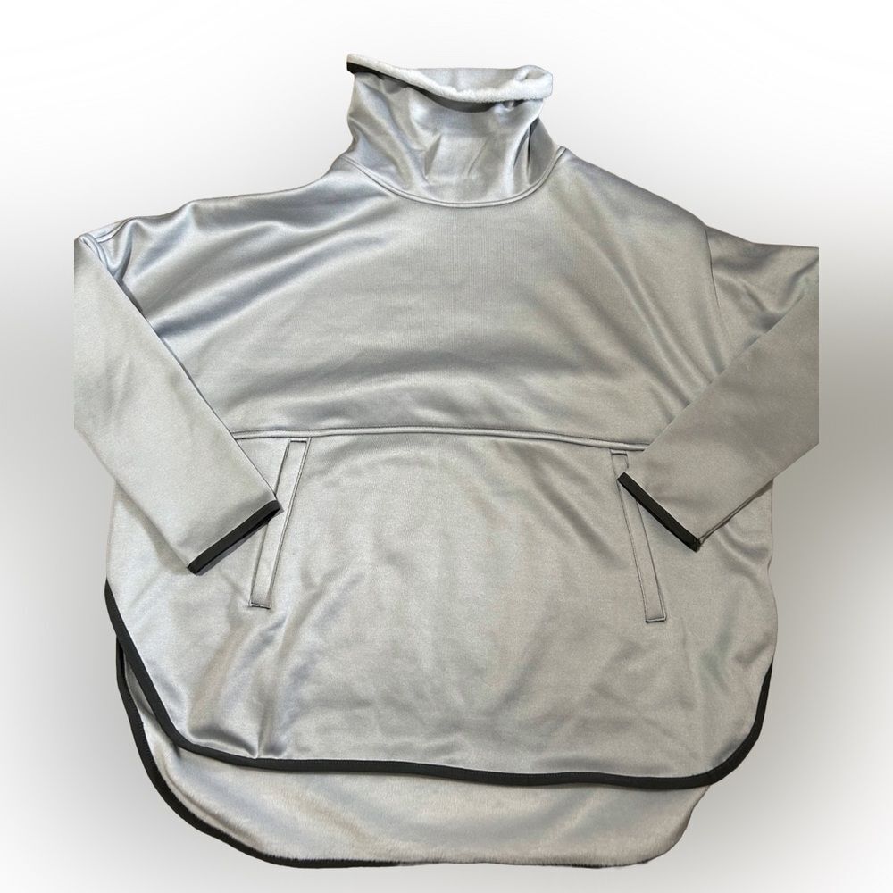 The North Face Canyon Flats Poncho Womens Pullover Sweatshirt Turtleneck NWT